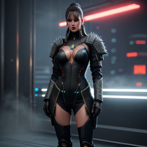  russian cyberpunk hyperrealistic, full body, detailed clothing, highly detailed, cinematic lighting, stunningly beautiful, intricate, sharp focus, f/1. 8, 85mm, (centered image composition), (professionally color graded), ((bright soft diffused light)), volumetric fog, trending on instagram, trending on tumblr, HDR 4K, 8K