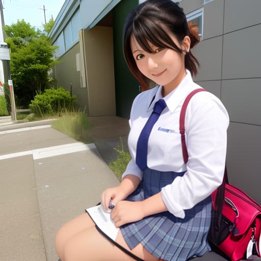  woman resembling minami hamanabe female, female, school uniform