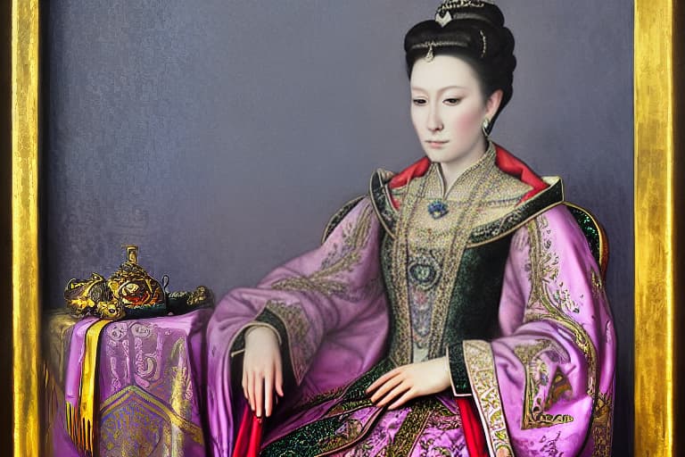  A beautiful empress portrait