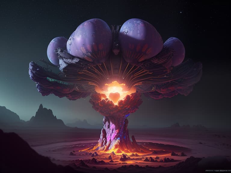  galaxy and lone extraterrestrial flower grows on a large lifeless planet, space, deep meaning, clear and beautiful picture 8k, (extremely detailed oil painting:1.2), glow effects, godrays, hand drawn, render, 8k, octane render, cinema 4d, blender, dark, atmospheric 4k ultra detailed, cinematic sensual, sharp focus, humorous illustration, big depth of field, masterpiece, colors, 3d octane render, 4k, concept art, trending on artstation, hyperrealistic, vivid colors, extremely detailed cg unity 8k wallpaper, trending on artstation, trending on cgsociety, intricate, high detail, dramatic