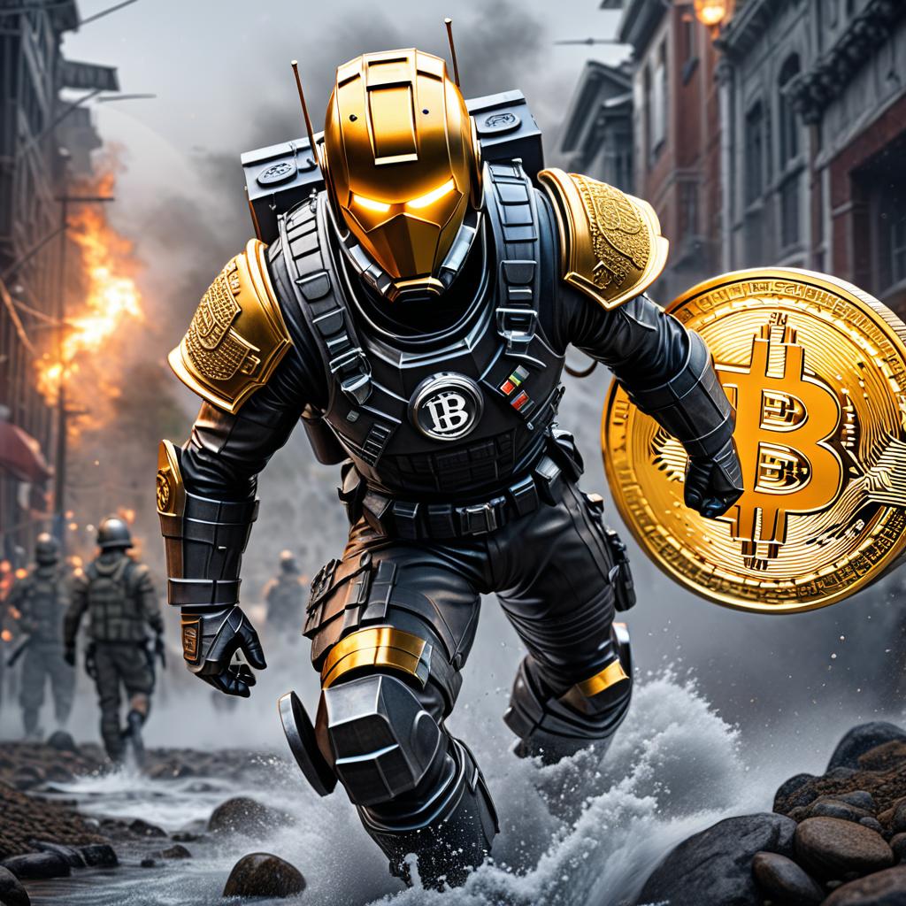  bitcoin minutemen photo realistic, highly intricate and detailed, masterpiece, ultra high res,photography,8k resolution