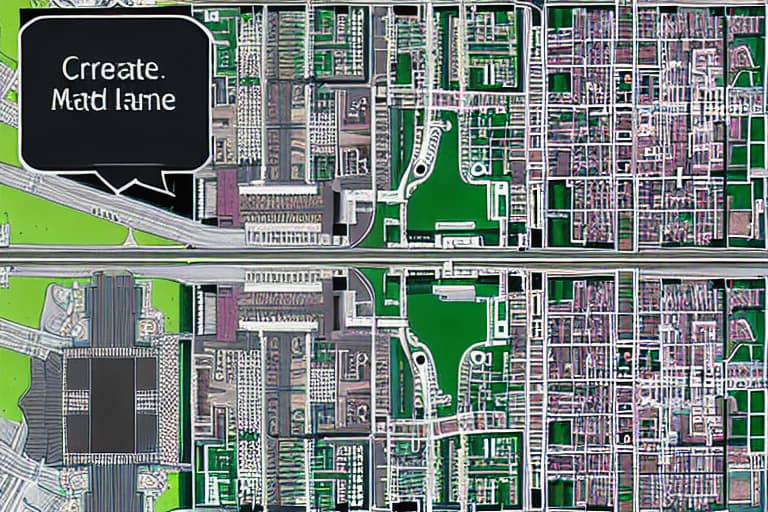  Create a blank road map of Gotham City with: - Roads, highways, and alleys - Empty spaces for buildings and landmarks - Basic road features like streetlights and crosswalks Leave the building spaces blank for customization.