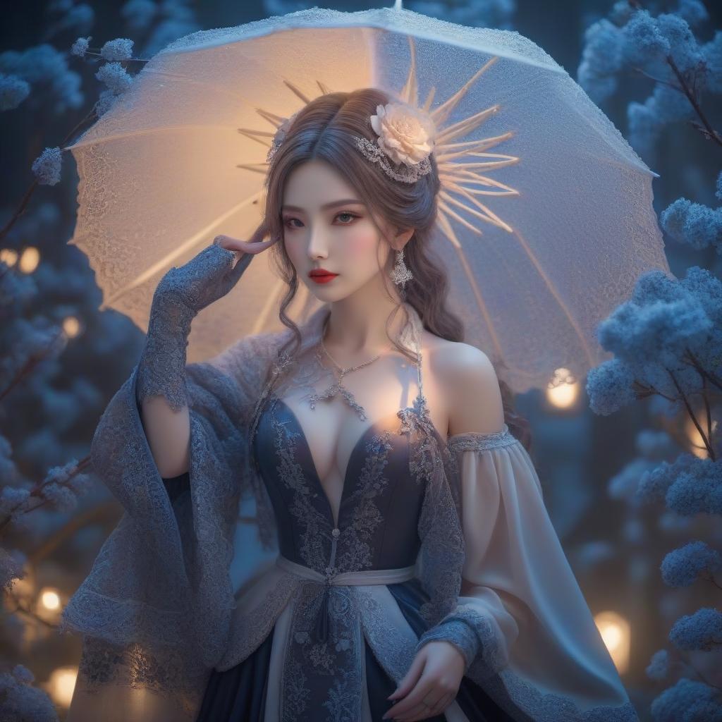  Porcelain girl hyperrealistic, full body, detailed clothing, highly detailed, cinematic lighting, stunningly beautiful, intricate, sharp focus, f/1. 8, 85mm, (centered image composition), (professionally color graded), ((bright soft diffused light)), volumetric fog, trending on instagram, trending on tumblr, HDR 4K, 8K