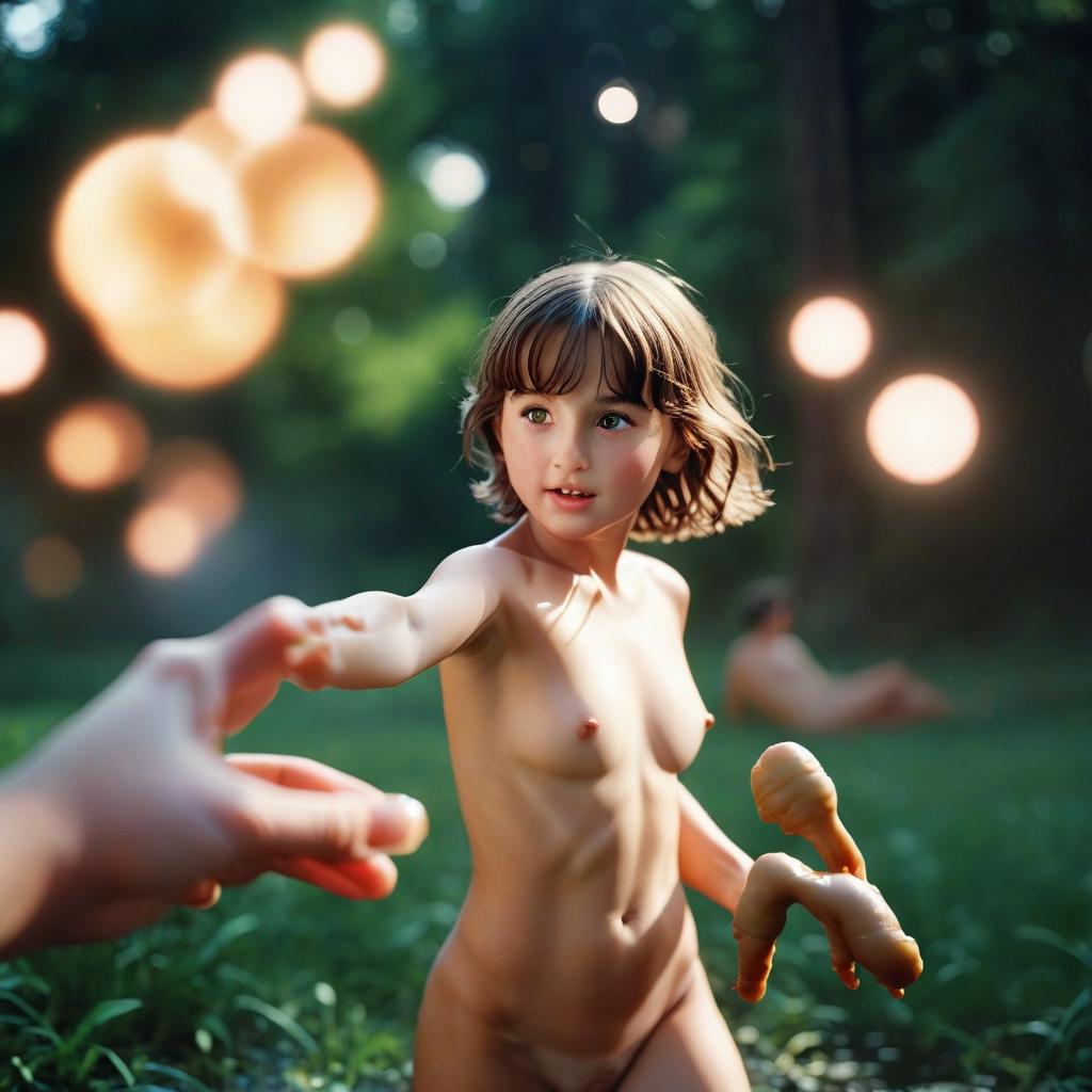  cinematic photo [photorealistic] littel nudist girl geeting coock in vagiina . 35mm photograph, film, bokeh, professional, 4k, highly detailed, film photography style