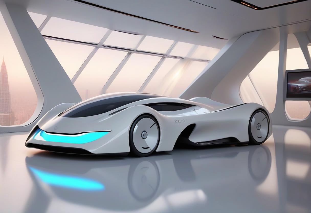  futuristic style good morning world . sleek, modern, ultramodern, high tech, detailed