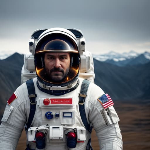  (Astronauta come ), photorealistic, highly detailed, 4k, high quality hyperrealistic, full body, detailed clothing, highly detailed, cinematic lighting, stunningly beautiful, intricate, sharp focus, f/1. 8, 85mm, (centered image composition), (professionally color graded), ((bright soft diffused light)), volumetric fog, trending on instagram, trending on tumblr, HDR 4K, 8K