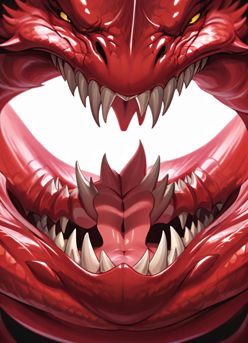  dragon mouth from the inside