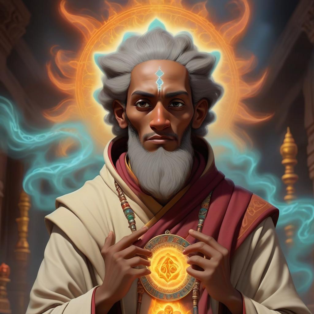  monk zaytsegon with his astral body behind