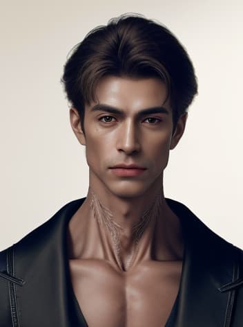  masterpiece, best quality, a close up photograph of a realistic looking neck with intricate details such as skin texture, veins, and muscle definition. the environment is a neutral background to emphasize the details of the neck. the mood is scientific and anatomical, highlighting the complexity of the human body. the style is photography with a focus on realism. the lighting is soft and even to showcase the details without harsh shadows. realized with a high resolution camera with macro lens and studio lighting setup.