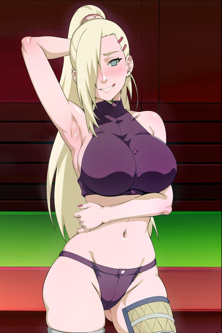  (yamanaka ino:1.2), hair down,(masterpiece, best quality:1.2), illustration, absurdres, highres, extremely detailed,looking at viewer,fitting room,handjob,clitoris,Heart shaped pupils full face blush steam sweat lovestruck tongue out embarrassed see though wet clothes torn clothes cameltoe