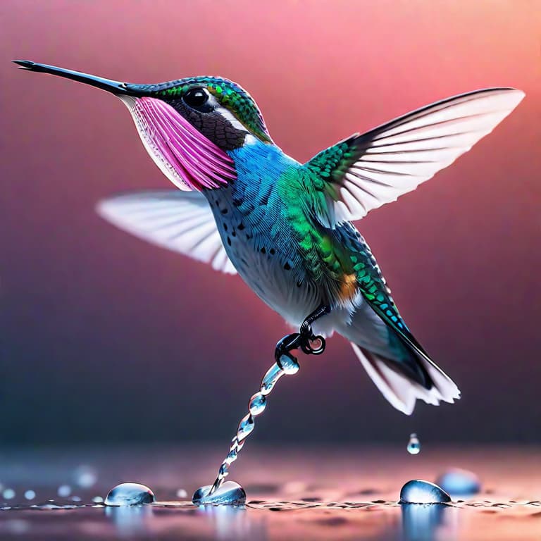  light blue hyper detailed water hummingbird made of ice, swamp on pastel pink sunrise, water drops, translucent glow, liquid, dynamic water flow, ultra detailed, 8k. masterpiece, trending on artstation, sharp focus, studio photo, intricate details, highly detailed, by greg rutkowski<lora:xl more art full v1:0.5>, the victory of ukraine, a free country, a happy country, a picture in blue and yellow colors, love for the country, peace hyperrealistic, full body, detailed clothing, highly detailed, cinematic lighting, stunningly beautiful, intricate, sharp focus, f/1. 8, 85mm, (centered image composition), (professionally color graded), ((bright soft diffused light)), volumetric fog, trending on instagram, trending on tumblr, HDR 4K, 8K