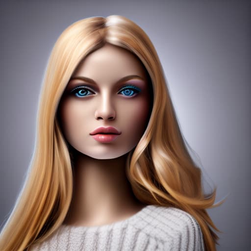 wa-vy style Extremely realistic portrait of a beautiful real life titanium girl