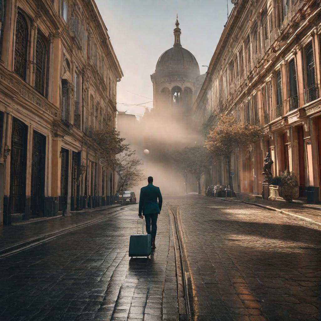  alguien saltando de un edificio hyperrealistic, full body, detailed clothing, highly detailed, cinematic lighting, stunningly beautiful, intricate, sharp focus, f/1. 8, 85mm, (centered image composition), (professionally color graded), ((bright soft diffused light)), volumetric fog, trending on instagram, trending on tumblr, HDR 4K, 8K