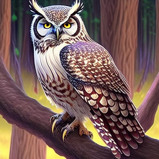  Beautiful anime owl