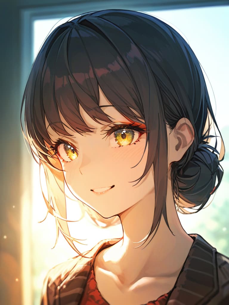  thank you, a smile girl, masterpiece, best quality,8k,ultra detailed,high resolution,an extremely delicate and beautiful,hyper detail