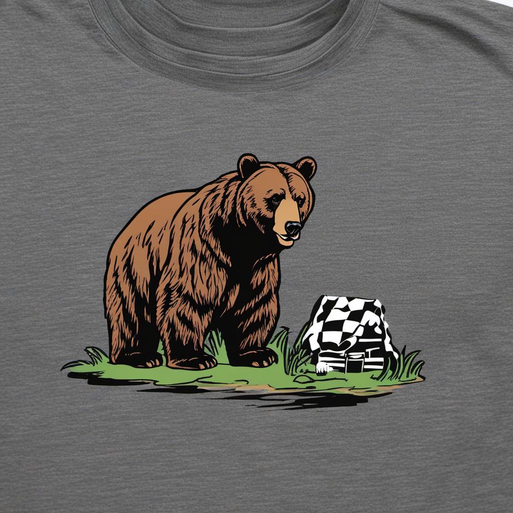  in my brown bears era t shirt , profile image style