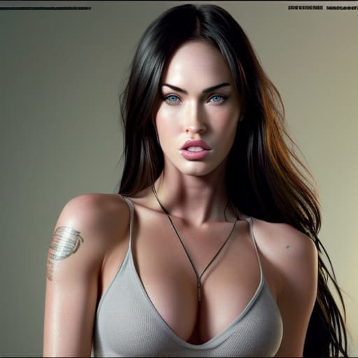  (--Style Realistic) Megan Fox, , model, ( size::0,1)