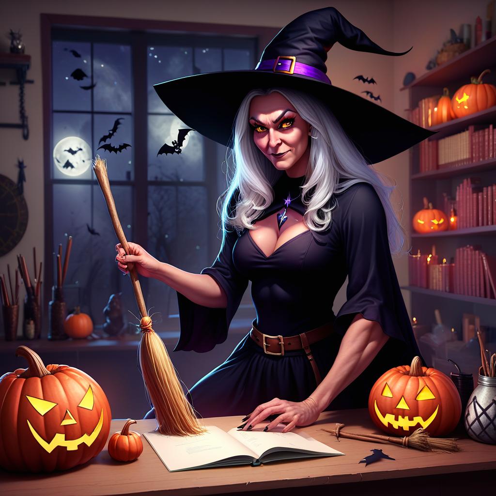  witch at work