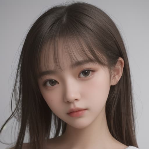  girl, best quality, solo, headshot, simple background