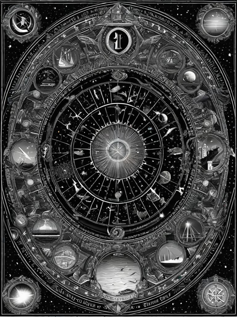  Cosmic portrait of the astrological sign of Pices