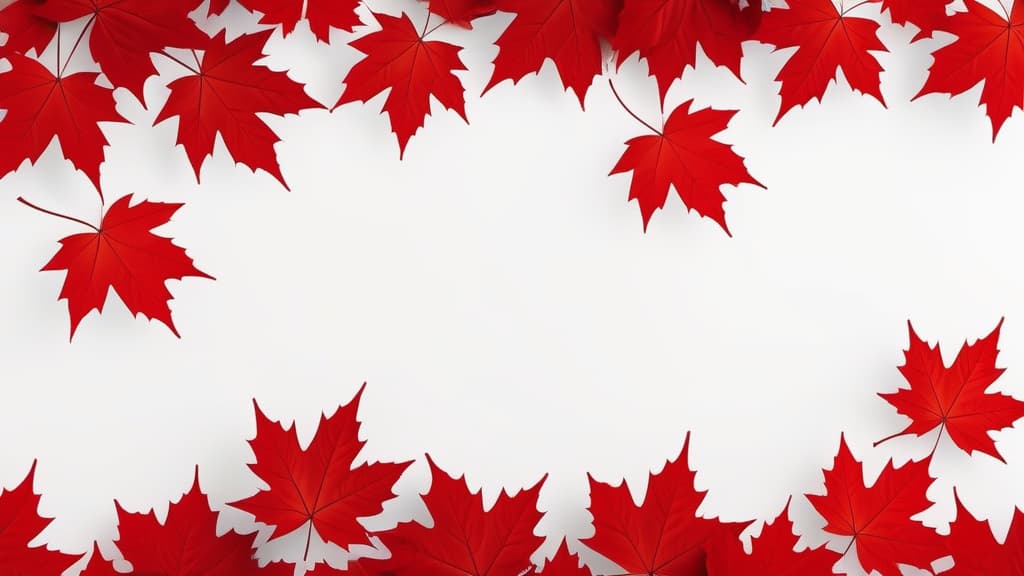  Abstract flowing waves with red maple leaves on white background ar 16:9 high quality, detailed intricate insanely detailed, flattering light, RAW photo, photography, photorealistic, ultra detailed, depth of field, 8k resolution , detailed background, f1.4, sharpened focus
