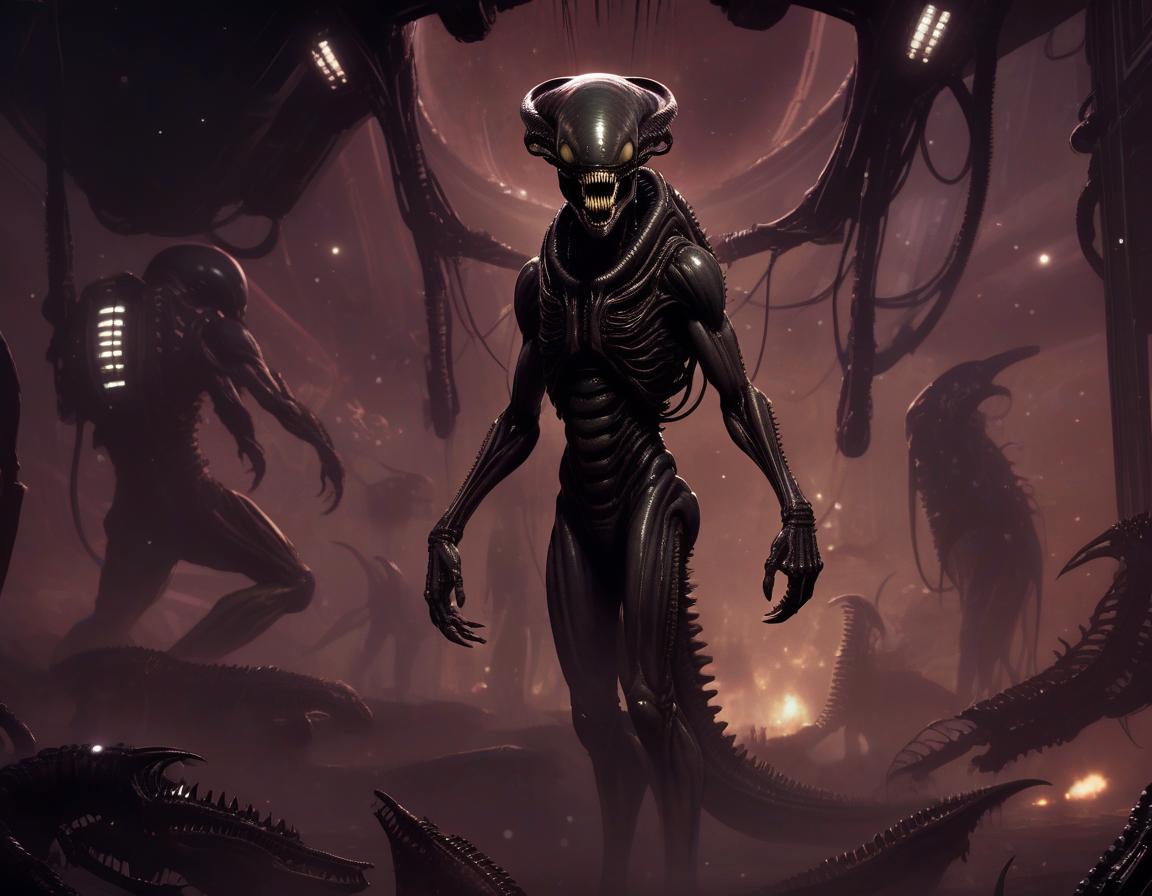  species, xenomorph, monster, jaw, space, realism, horror