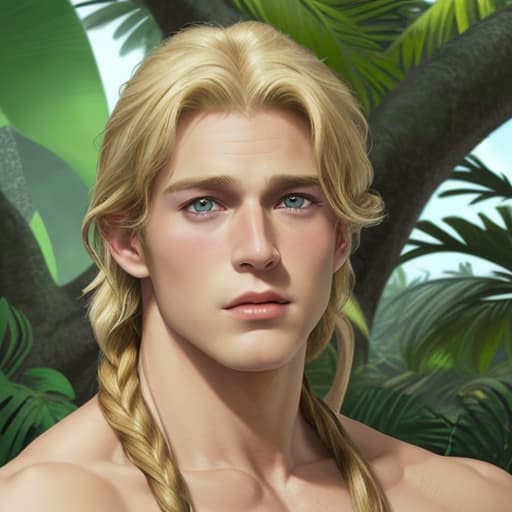  Tarzan actor blonde hunk dude face