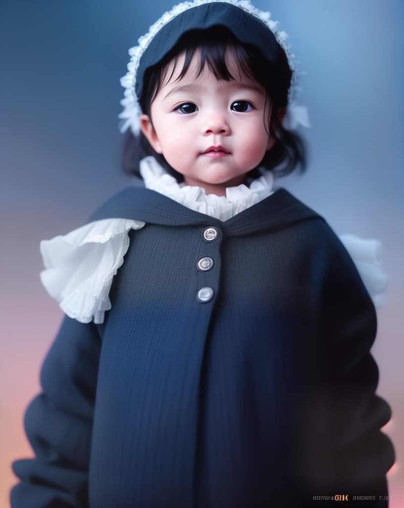  make this photo into a cute baby, hyperrealistic, high quality, highly detailed, cinematic lighting, intricate, sharp focus, f/1. 8, 85mm, (centered image composition), (professionally color graded), ((bright soft diffused light)), volumetric fog, trending on instagram, HDR 4K, 8K