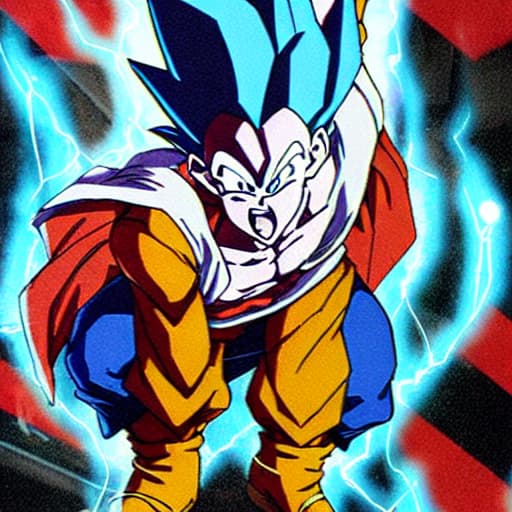  Super saiyan blue goku from dragon ball