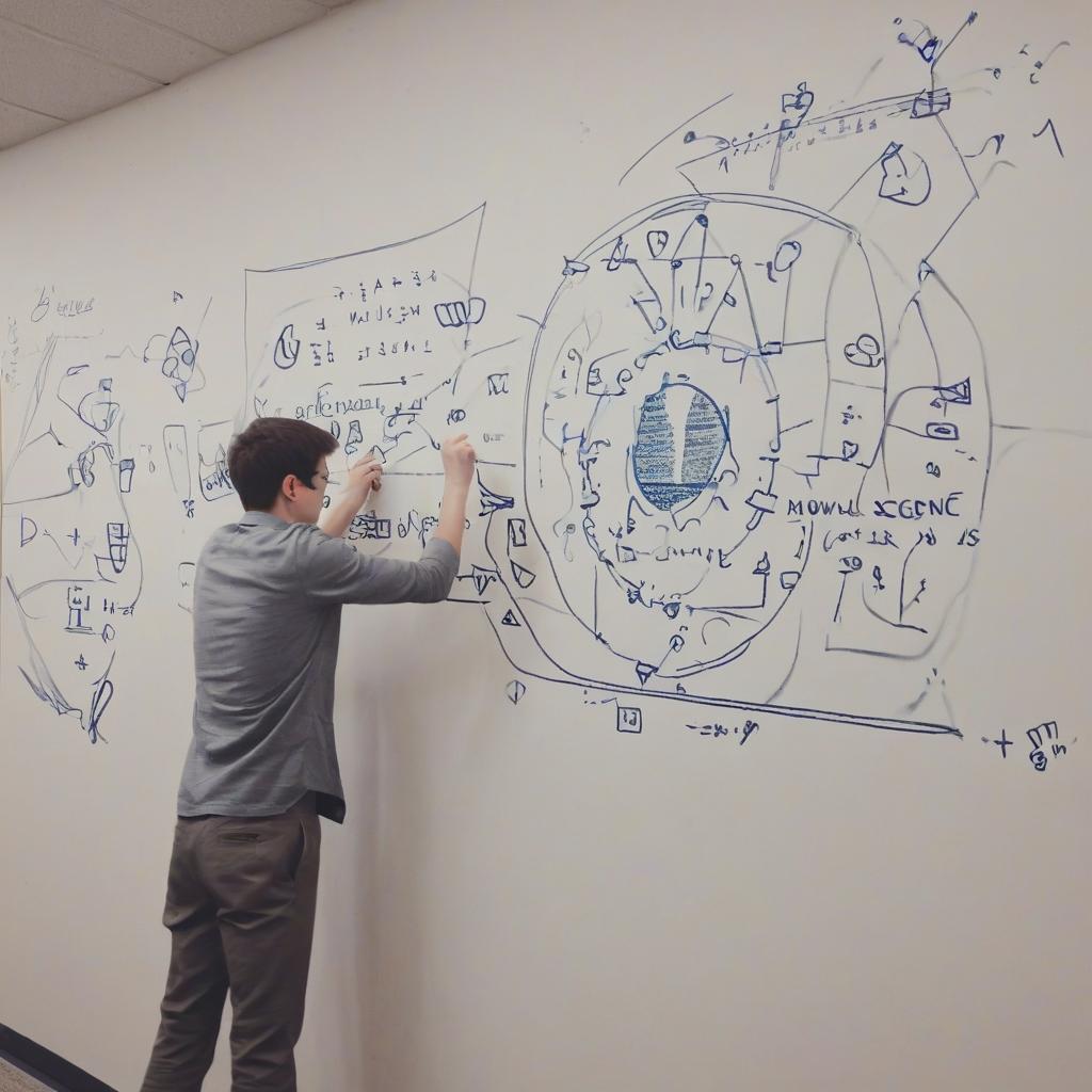  drawing on the wall for computer science