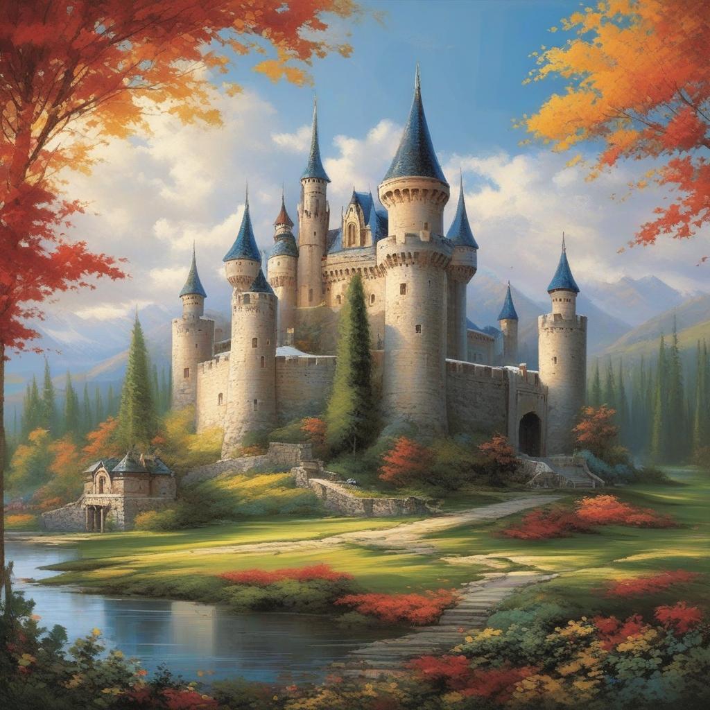  masterpiece, best quality,beautiful Castle