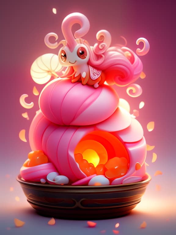  Marmelade Drawn Snail with Pink Hair hyperrealistic, full body, detailed clothing, highly detailed, cinematic lighting, stunningly beautiful, intricate, sharp focus, f/1. 8, 85mm, (centered image composition), (professionally color graded), ((bright soft diffused light)), volumetric fog, trending on instagram, trending on tumblr, HDR 4K, 8K