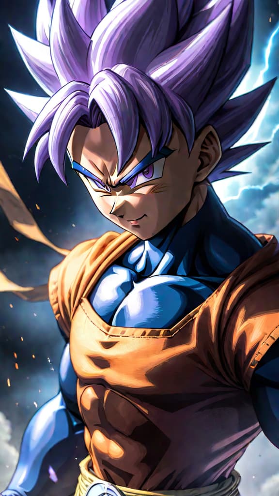  anime art of goten challenging frieza saga goku and vegeta's seasoned strength with his youthful energy. hyperrealistic, full body, detailed clothing, highly detailed, cinematic lighting, stunningly beautiful, intricate, sharp focus, f/1. 8, 85mm, (centered image composition), (professionally color graded), ((bright soft diffused light)), volumetric fog, trending on instagram, trending on tumblr, HDR 4K, 8K