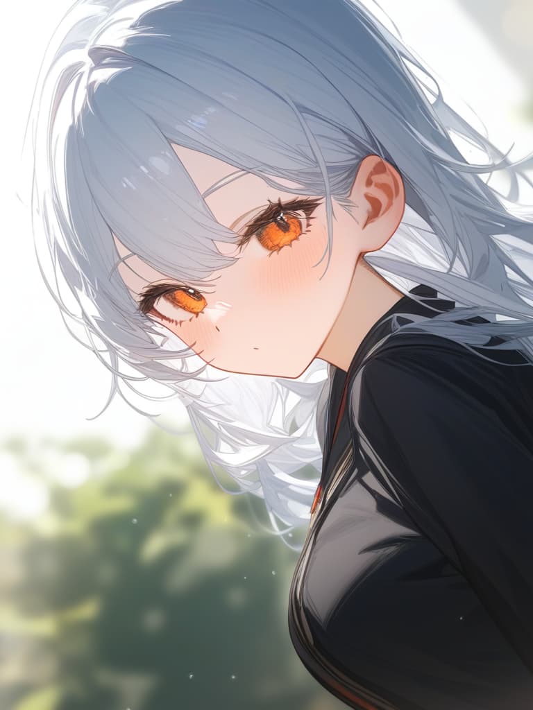  white hair, orange eyes, man, masterpiece, best quality,8k,ultra detailed,high resolution,an extremely delicate and beautiful,hyper detail