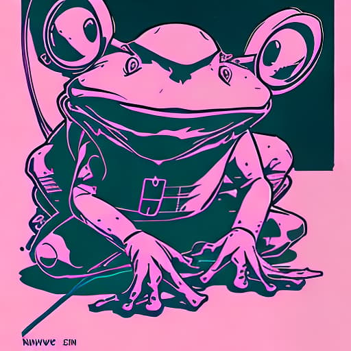 nvinkpunk Pink frog