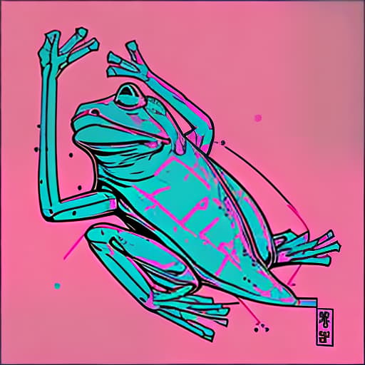 nvinkpunk Pink frog