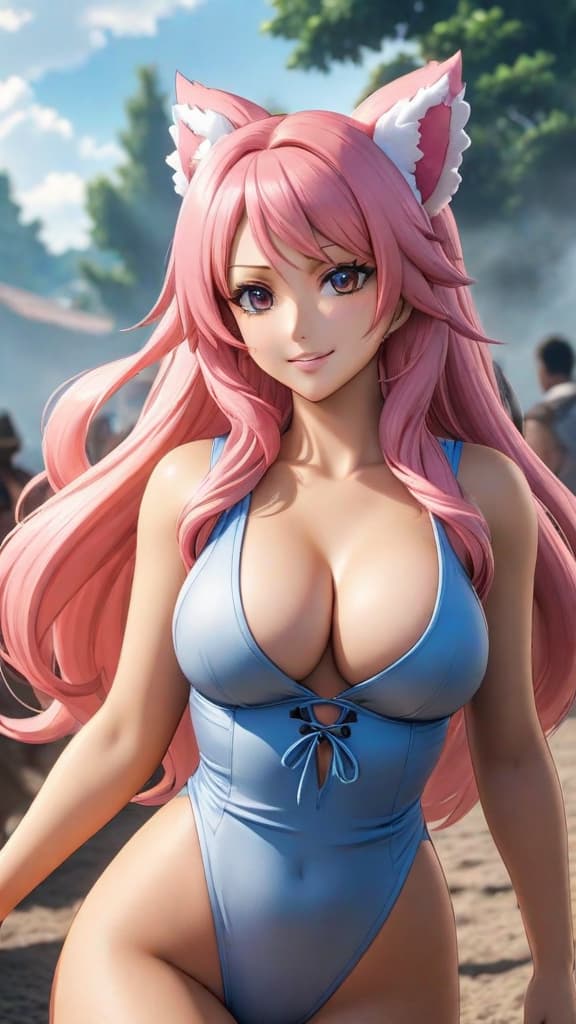  an anime art of shirahoshi from one piece, embodying immense power and responsibility. hyperrealistic, full body, detailed clothing, highly detailed, cinematic lighting, stunningly beautiful, intricate, sharp focus, f/1. 8, 85mm, (centered image composition), (professionally color graded), ((bright soft diffused light)), volumetric fog, trending on instagram, trending on tumblr, HDR 4K, 8K