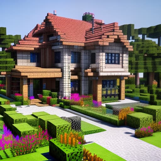 nvinkpunk built a house in minecraft Apply the Following Styles Analytical Cubism hyperrealistic, full body, detailed clothing, highly detailed, cinematic lighting, stunningly beautiful, intricate, sharp focus, f/1. 8, 85mm, (centered image composition), (professionally color graded), ((bright soft diffused light)), volumetric fog, trending on instagram, trending on tumblr, HDR 4K, 8K