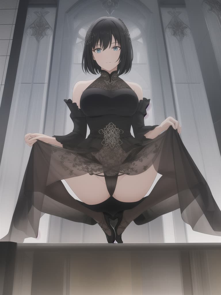  ,black short hair,,full ,squatting,open legs,show off ,show off anal,open , focus, focus,,from below, masterpiece, best quality,8k,ultra detailed,high resolution,an extremely delicate and beautiful,hyper detail hyperrealistic, full body, detailed clothing, highly detailed, cinematic lighting, stunningly beautiful, intricate, sharp focus, f/1. 8, 85mm, (centered image composition), (professionally color graded), ((bright soft diffused light)), volumetric fog, trending on instagram, trending on tumblr, HDR 4K, 8K
