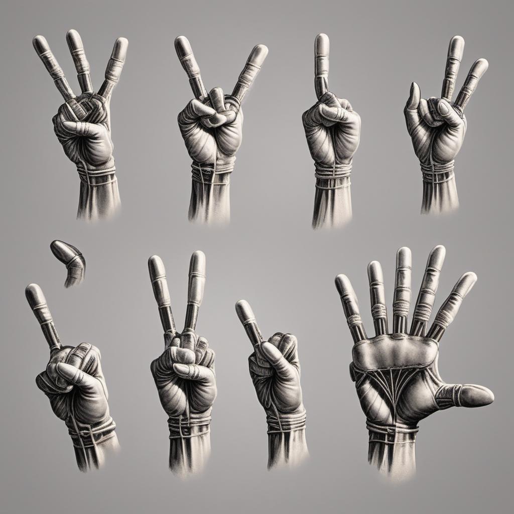  Create a series of images ilrating four unique hand signals designed for a Junior Achievement (JAG) high group. Each hand signal should incorporate the initials 'JAG' and be simple, unique, and cool for high students. 1. The JAG Wave: Step-by-step depiction of holding up one hand with the thumb and index finger forming a 'J', transitioning to form an 'A' by ing thumb, index finger, and middle finger, then creating a 'G' by making a circle using thumb and index finger with other fingers out, and finishing with a simple wave. 2. The JAG Power Fist: Step-by-step depiction of making a fist with the right hand, raising the fist to shoulder level, extending the index finger and thumb to form a 'J', and concludin hyperrealistic, full body, detailed clothing, highly detailed, cinematic lighting, stunningly beautiful, intricate, sharp focus, f/1. 8, 85mm, (centered image composition), (professionally color graded), ((bright soft diffused light)), volumetric fog, trending on instagram, trending on tumblr, HDR 4K, 8K