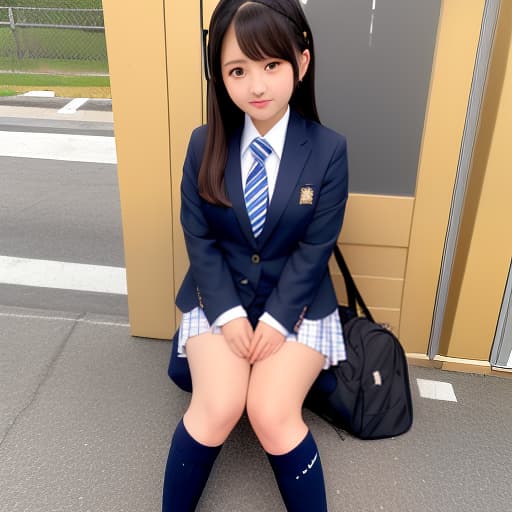  女子小学生の夏休み 女の子 制服