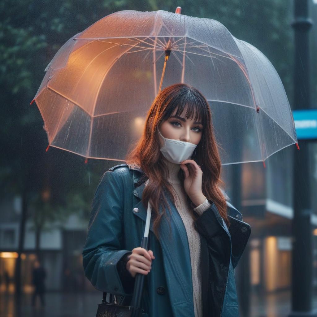  Rain in Berlin, beautiful city landscape hyperrealistic, full body, detailed clothing, highly detailed, cinematic lighting, stunningly beautiful, intricate, sharp focus, f/1. 8, 85mm, (centered image composition), (professionally color graded), ((bright soft diffused light)), volumetric fog, trending on instagram, trending on tumblr, HDR 4K, 8K