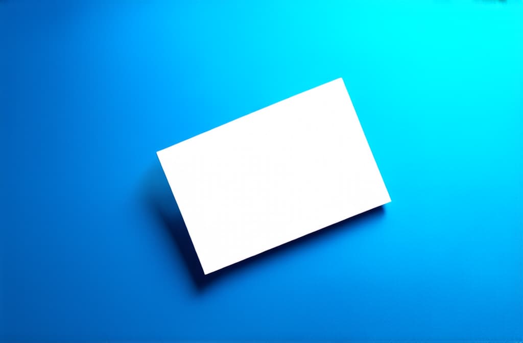  business blank card mockup template. design presentation layouts for corporate identity, advertising, personal, stationery over blue background. concept of business, occupation, entrepreneurship. ar 3:2 {prompt}, maximum details