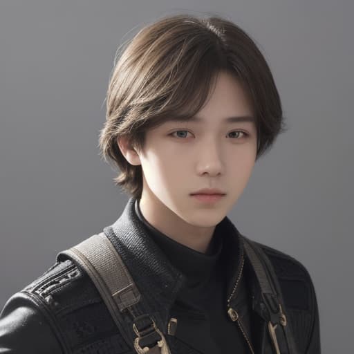  boy, best quality, solo, headshot, simple background