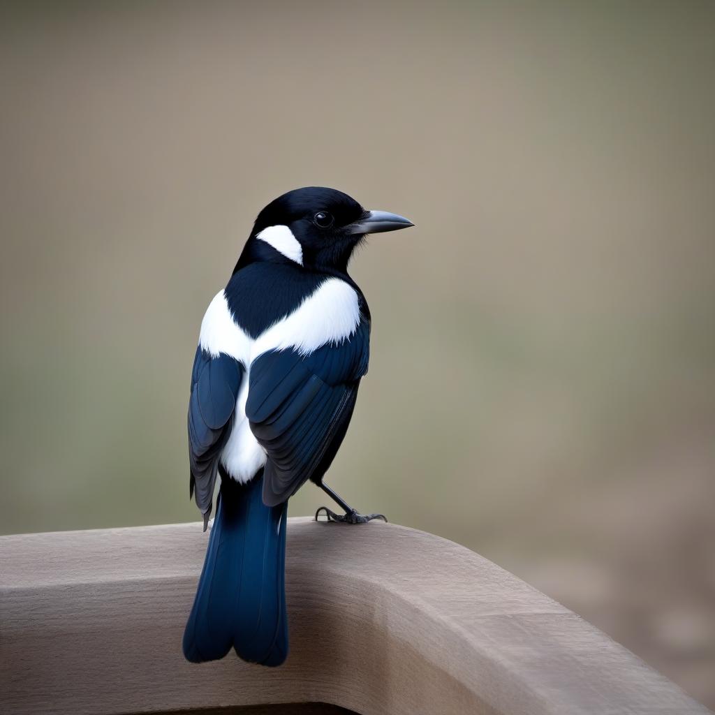  A magpie in shoes