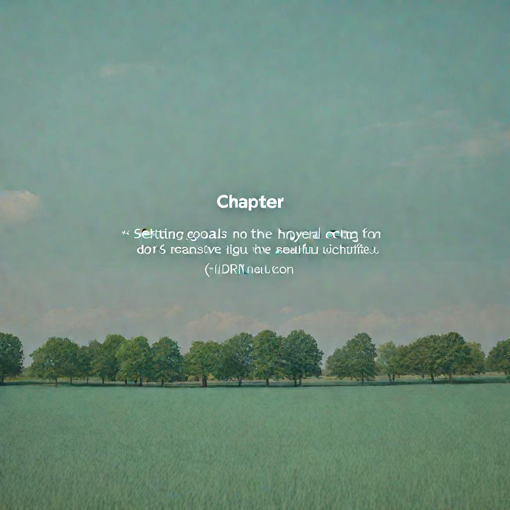  design an image for a chapter: 3.2 setting long term goals. do not include any text in the image. hyperrealistic, full body, detailed clothing, highly detailed, cinematic lighting, stunningly beautiful, intricate, sharp focus, f/1. 8, 85mm, (centered image composition), (professionally color graded), ((bright soft diffused light)), volumetric fog, trending on instagram, trending on tumblr, HDR 4K, 8K