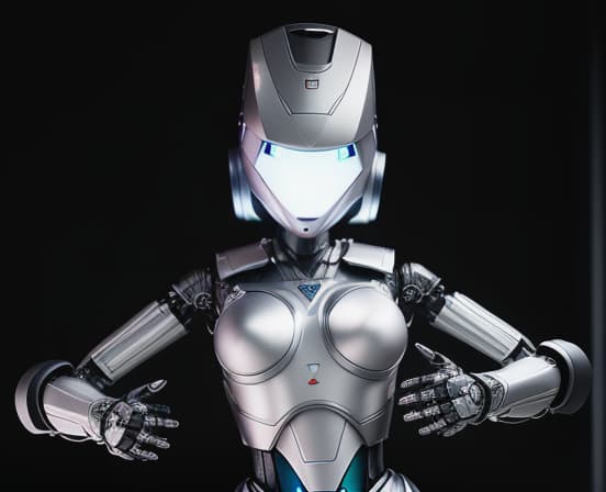  robot turns and begin to talk hyperrealistic, full body, detailed clothing, highly detailed, cinematic lighting, stunningly beautiful, intricate, sharp focus, f/1. 8, 85mm, (centered image composition), (professionally color graded), ((bright soft diffused light)), volumetric fog, trending on instagram, trending on tumblr, HDR 4K, 8K