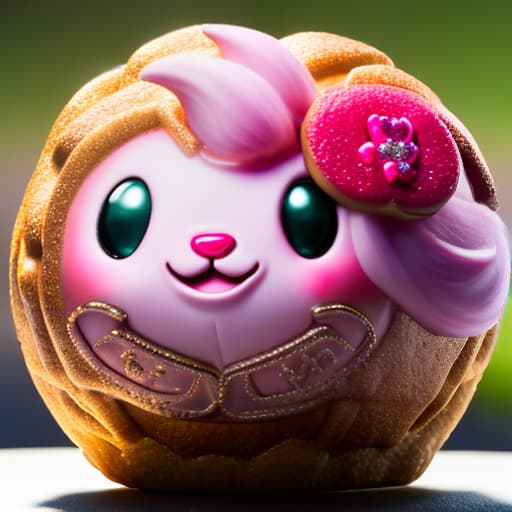 redshift style pastel de jigglypuff hyperrealistic, full body, detailed clothing, highly detailed, cinematic lighting, stunningly beautiful, intricate, sharp focus, f/1. 8, 85mm, (centered image composition), (professionally color graded), ((bright soft diffused light)), volumetric fog, trending on instagram, trending on tumblr, HDR 4K, 8K