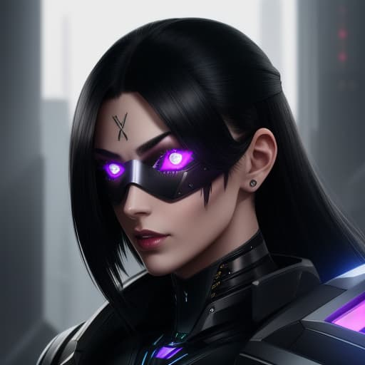  full body, , cyberpunk augmentation, cyberware, cyborg, carbon fiber, chrome, implants, metall skull, , , , , bloody, cyber plate armor, dark atmosphere, dark night, scars, (black short disheveled hair:1.1), black eyeshadow, beautiful detailed glow, detailed, Cinematic light, intricate detail, highres, rounded eyes, detailed facial features, high detail, sharp focus, smooth, aesthetic, extremely detailed, insanely detailed and intricate dark industrial factory background, slim body, stylish pose, <lora:add_detail:0.4> <lora:epi_noiseoffset2:0.4> <lora:hairdetailer:0.6> <lora:more_details:0.3> <lora:add-detail-xl:1.2> <lora:DetailedEyes_V3:1.2> <lora:sd_xl_offset_example-lora_1.0:1.2> bionic eye, futuristic cy