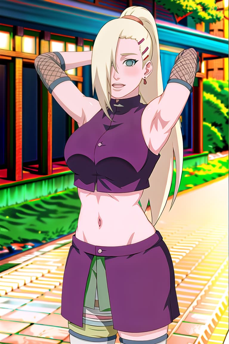  (yamanaka ino:1.2), hair down,(masterpiece, best quality:1.2), illustration, absurdres, highres, extremely detailed,looking at viewer